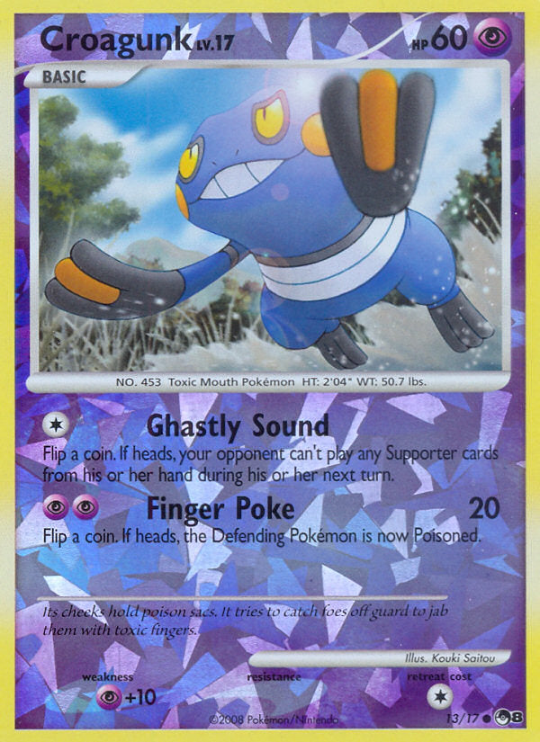 POP Series 8 Holo Croagunk #13